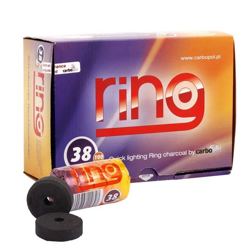 Уголь для курений (38 мм) Пачка 10 штук.