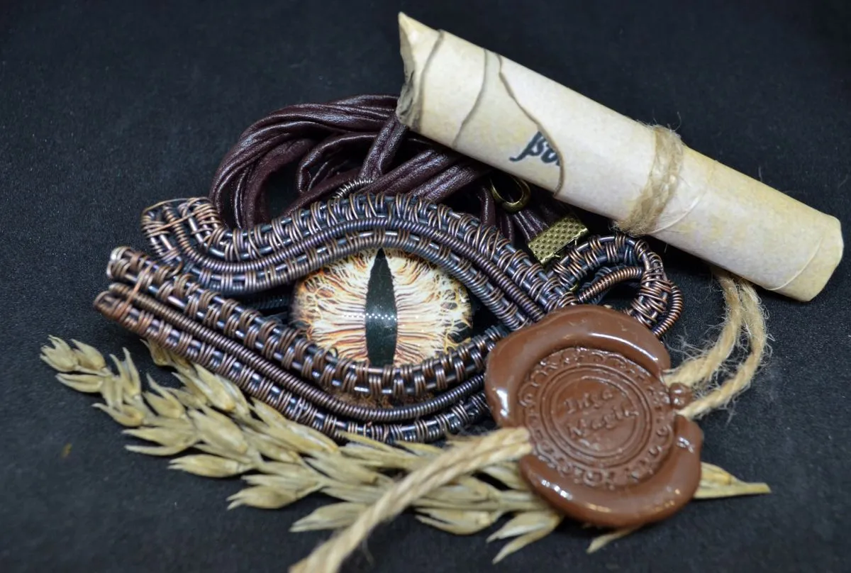 Амулет от сглаза "Око силы" (разные цвета)