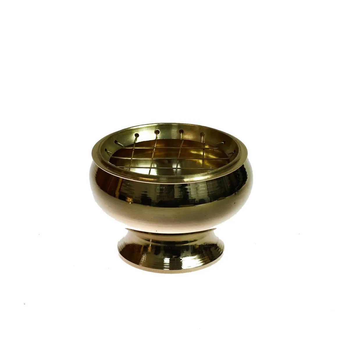 Курильница латунная "Шанти" 7,5 х 6 см