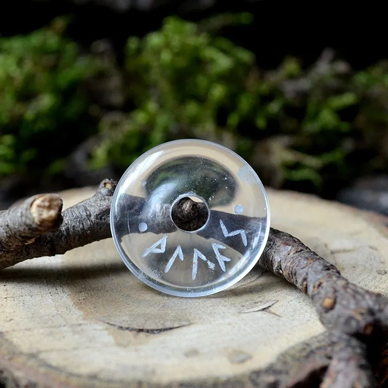 Подвеска "Легкость бытия", круглая