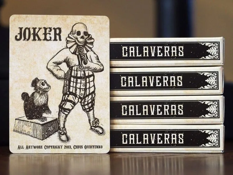 Игральные карты "Черепа" (Calaveras Playing Cards)