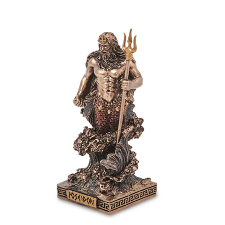 Статуэтка ''Посейдон - бог морей'', мини