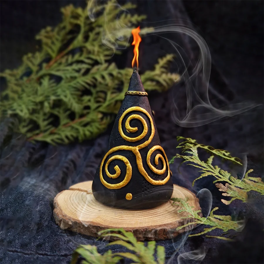 Очищающая восковая свеча "Живительный поток"