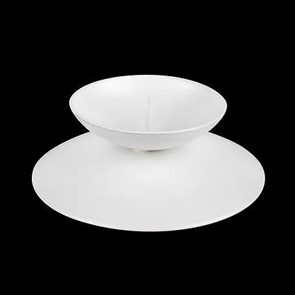 Подсвечник "Гадальный" белый, металлический