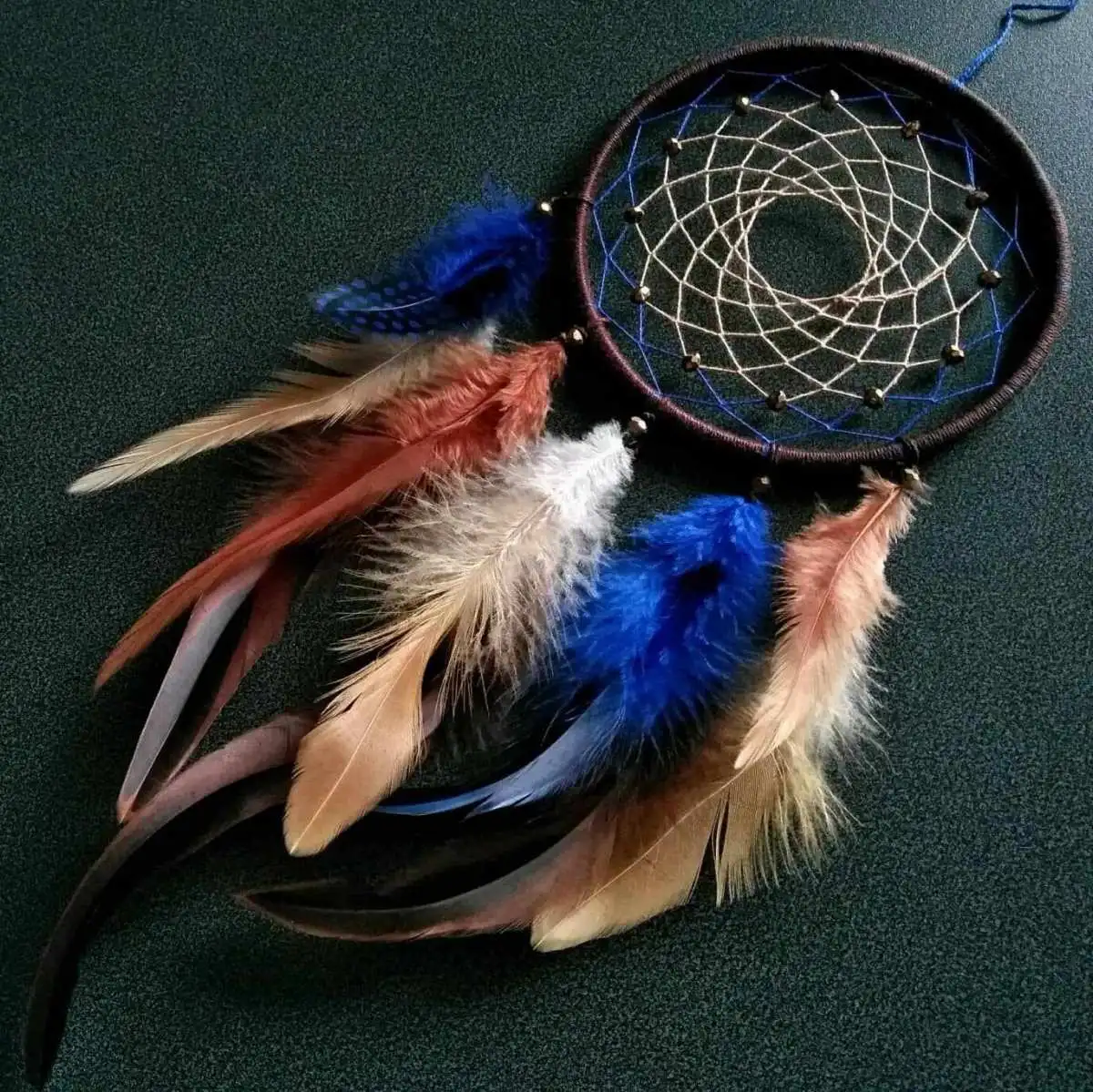 Ловец снов с одним кольцом "Сиалия", диаметр 14 см