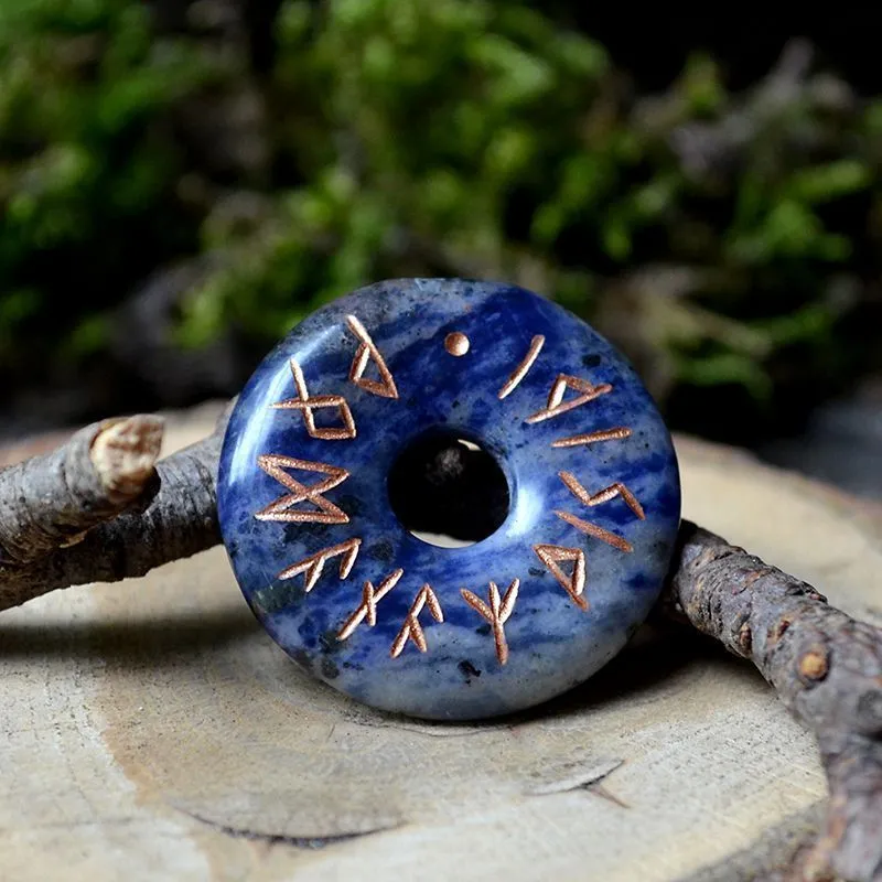 Подвеска "Мудрость Одина", круглая