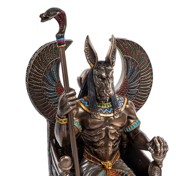 Статуэтка «Анубис на троне»