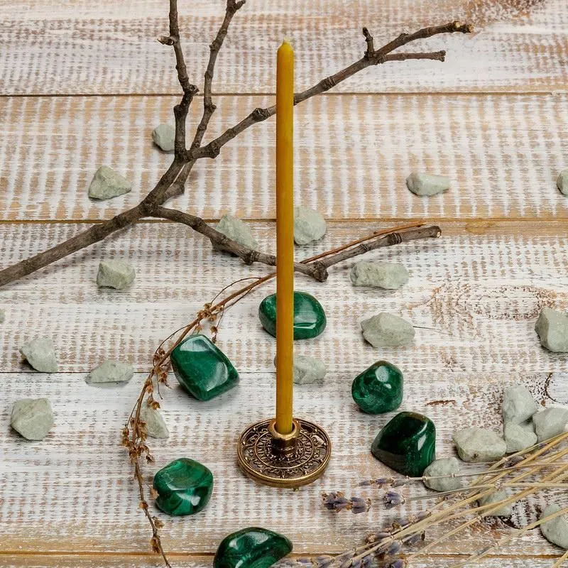 Подсвечник "Кружевной" (под бронзу)