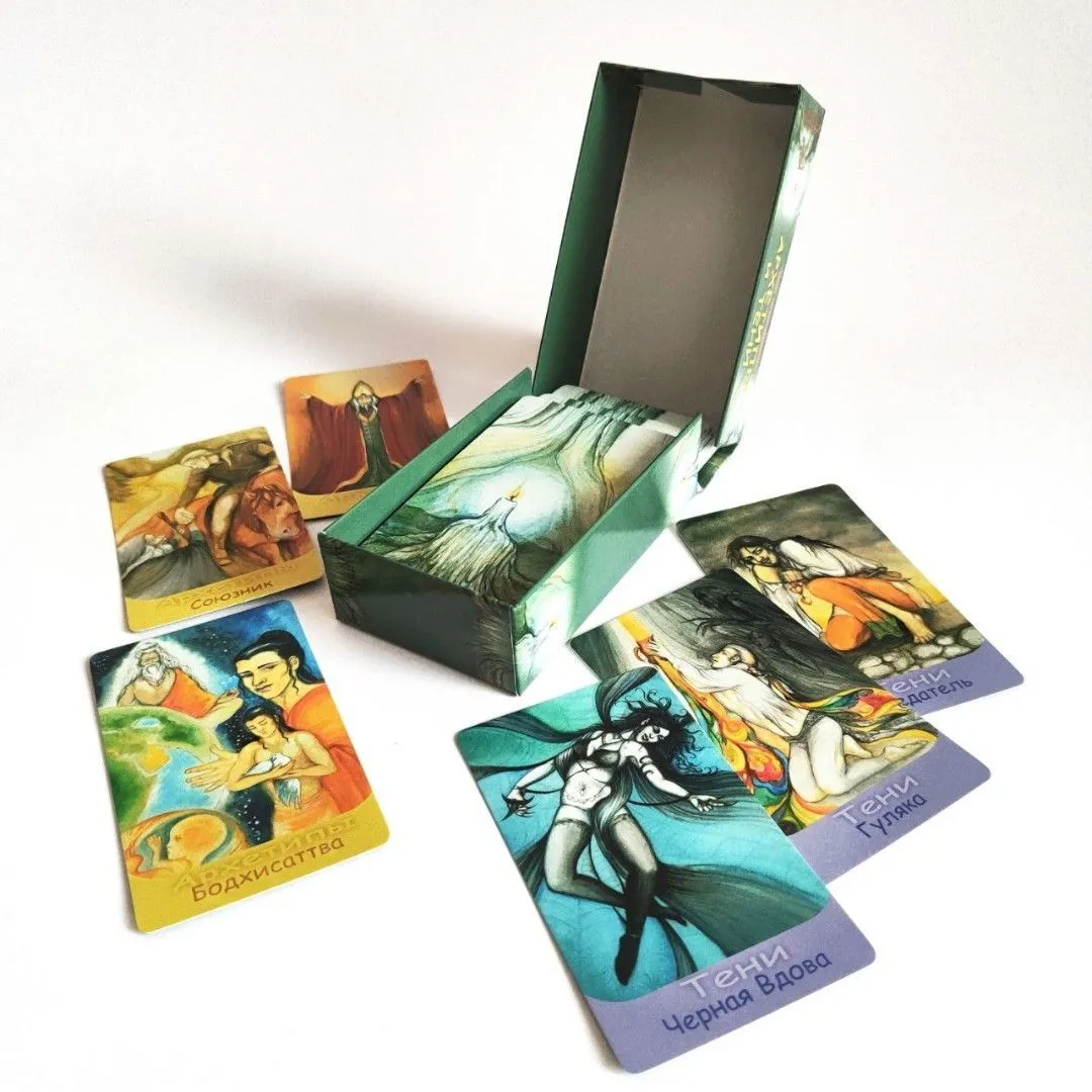 Метафорические карты "Архетипы и тени" (90 карт)