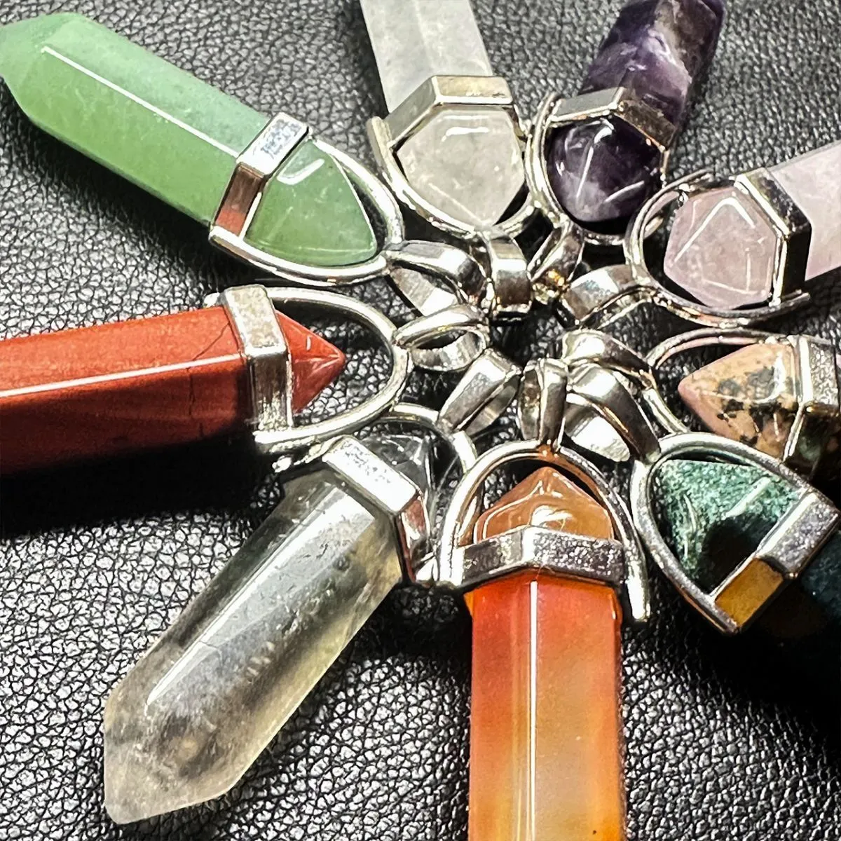 Кулон "Две судьбы, одно счастье" из розового кварца