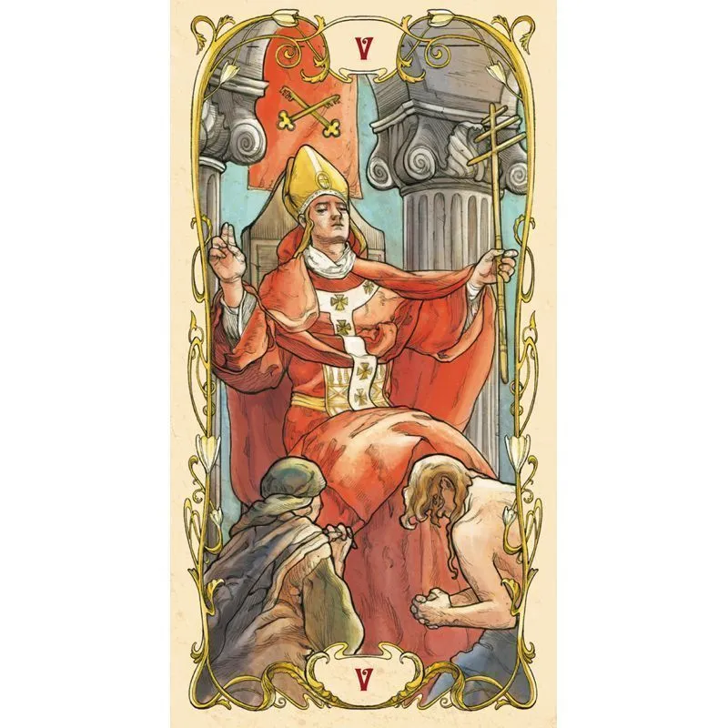 Таро Альфонса Мухи (78 карт, компактный формат)