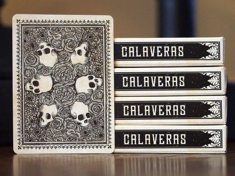 Игральные карты "Черепа" (Calaveras Playing Cards)