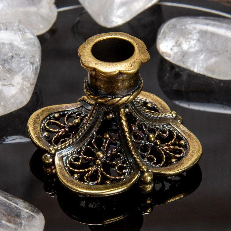 Подсвечник "Принцесса" (под бронзу)