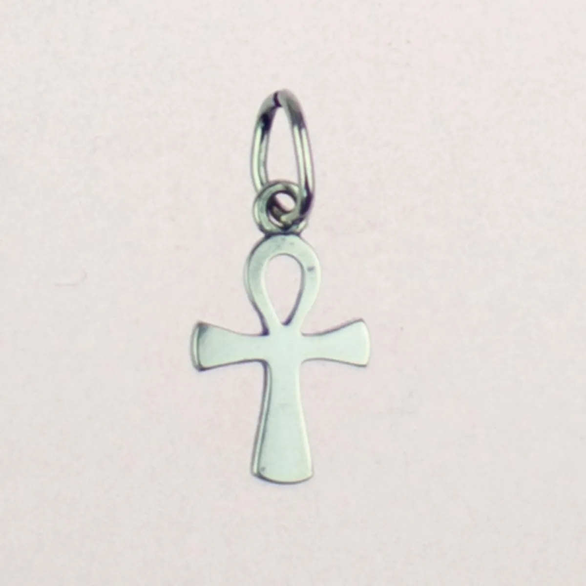 Подвеска "Малый анх" с серебрением