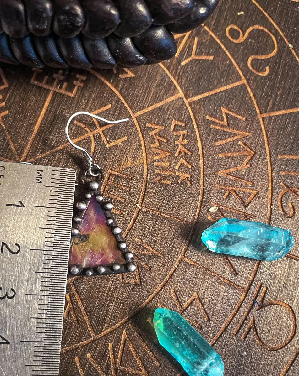 Серьги "Окно в космос"