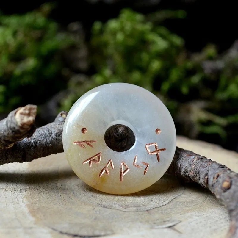 Подвеска "Фрейя", круглая