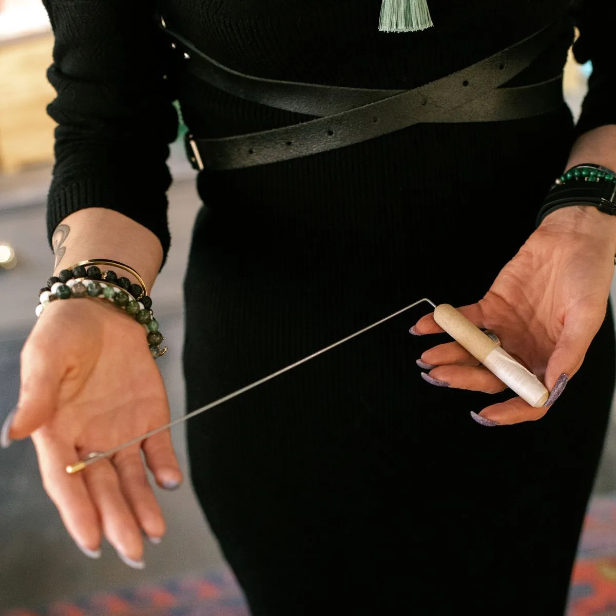 Биолокационная рамка классическая стальная