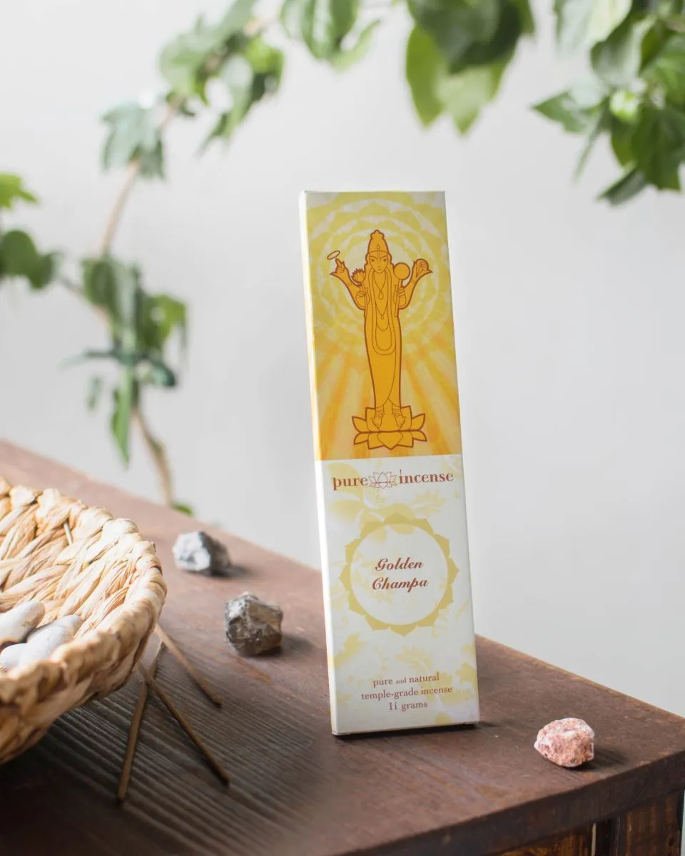 Благовония Pure In Golden Champa "Золотая Чампа" (серия Classic)