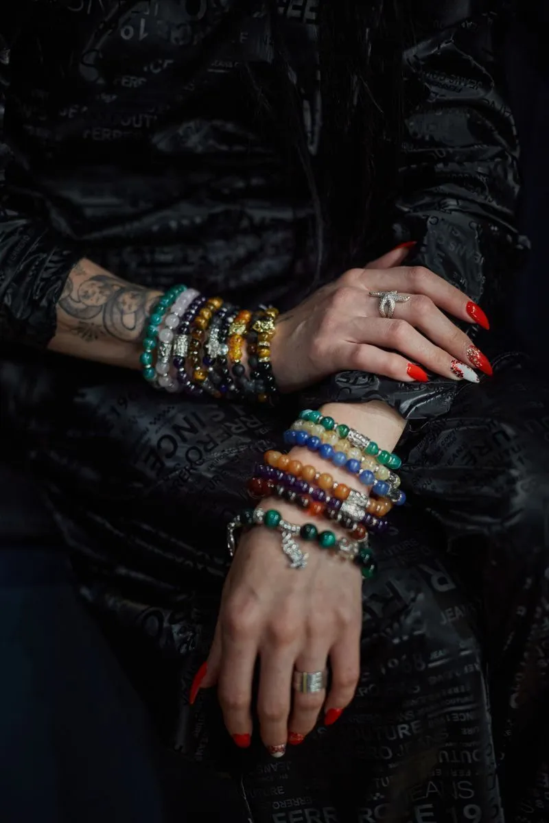 Браслет-талисман "Вселенская любовь" из розового кварца