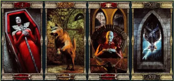 Таро Вечная ночь вампиров для анализа и предсказаний