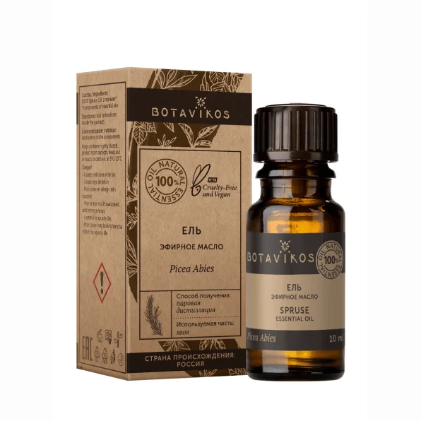 Эфирное масло "Ель" 10 мл.
