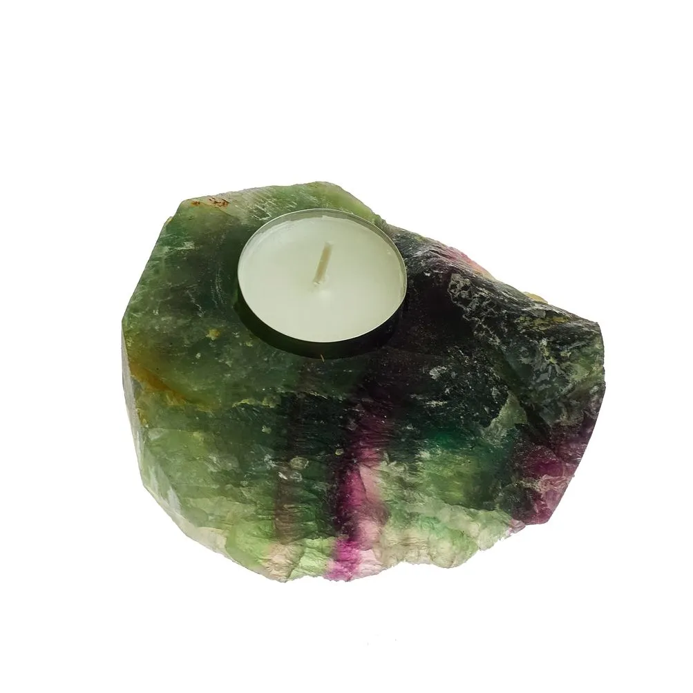 Подсвечник "Свет знаний", флюорит