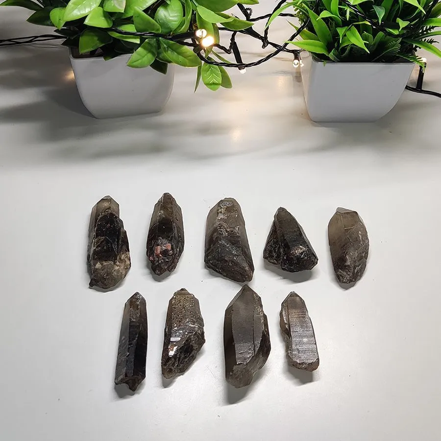 Кварц дымчатый, кристаллы