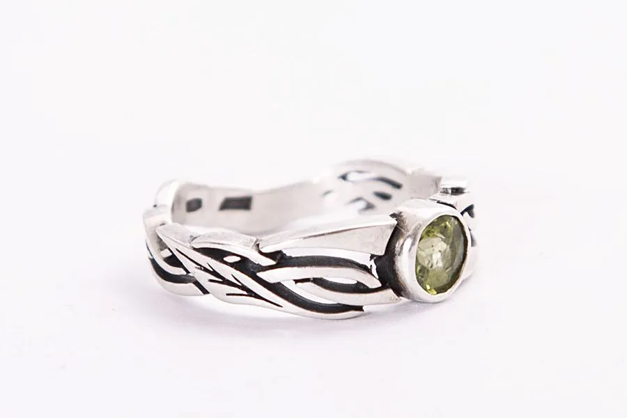 Серебряное кольцо "Венок из трав"