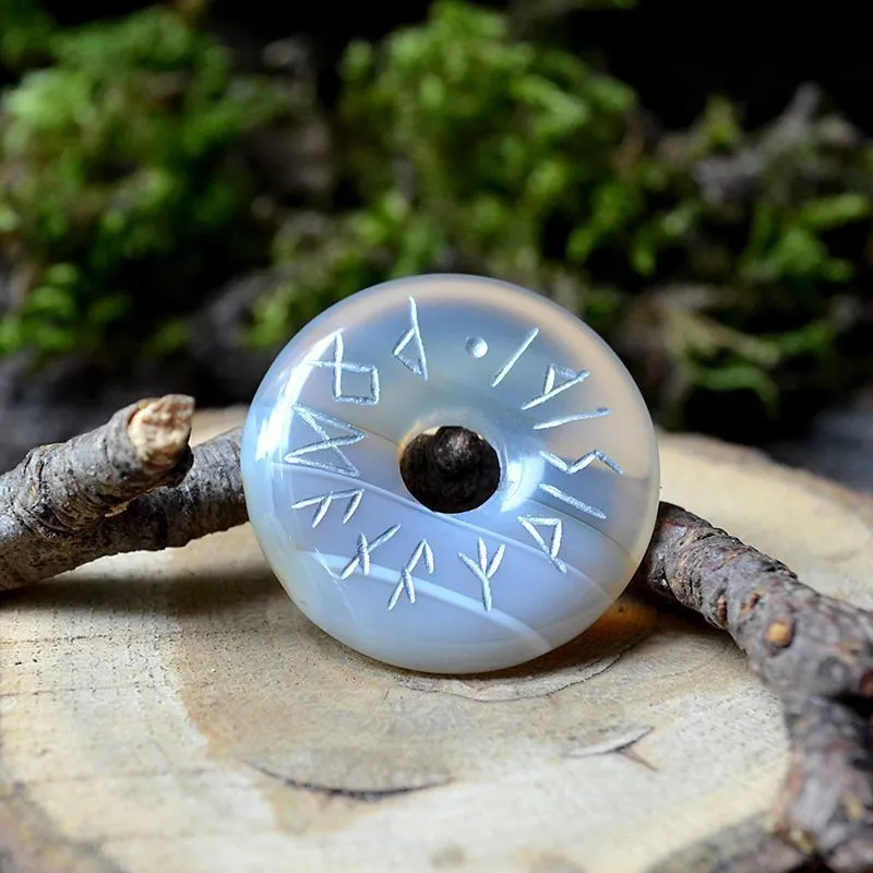 Подвеска "Мудрость Одина", круглая