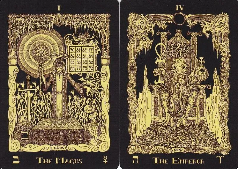 The Book of Azathoth Tarot (Таро "Книга Азатота")