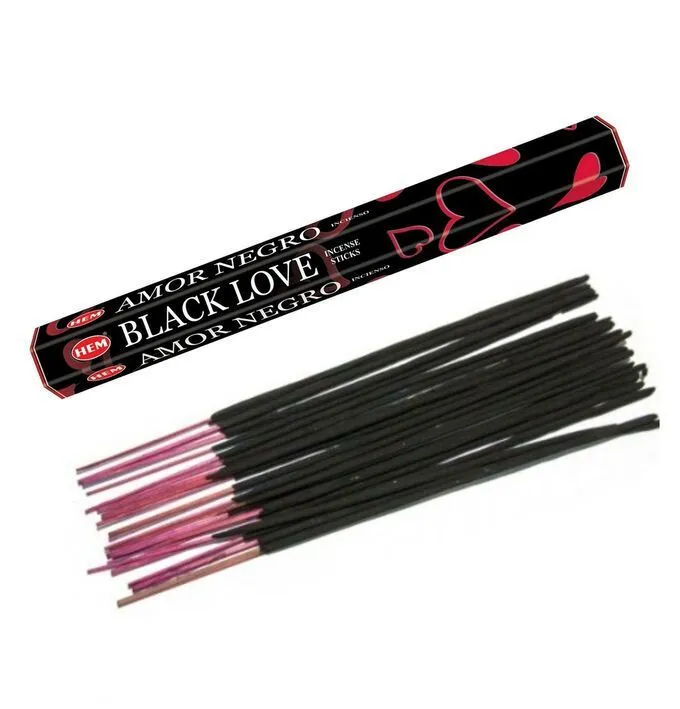 Благовония HEM Hexa Black Love "Темная Любовь"