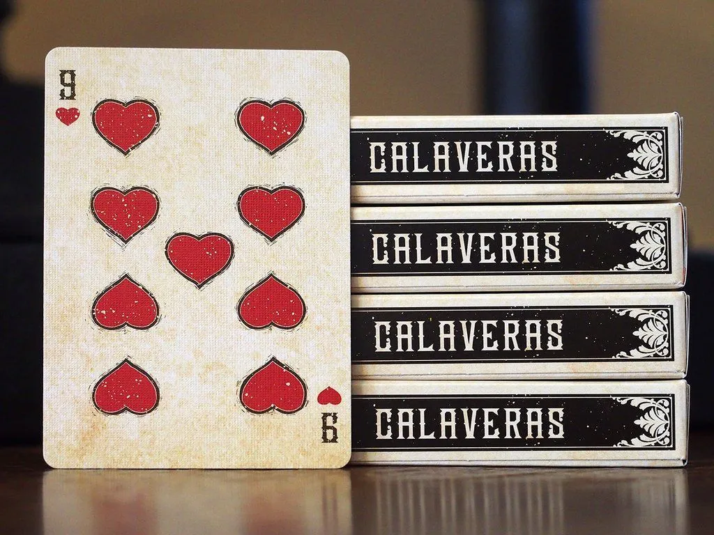 Игральные карты "Черепа" (Calaveras Playing Cards)