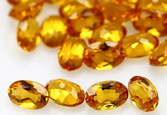 Желтые натуральные камни