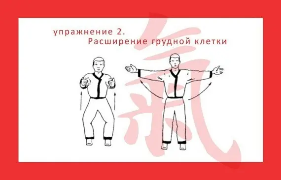 Упражнение 2. Расширение грудной клетки