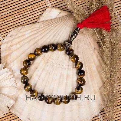 Четки из натуральных камней_коричневый цвет Четки из натуральных камней_коричневый цвет