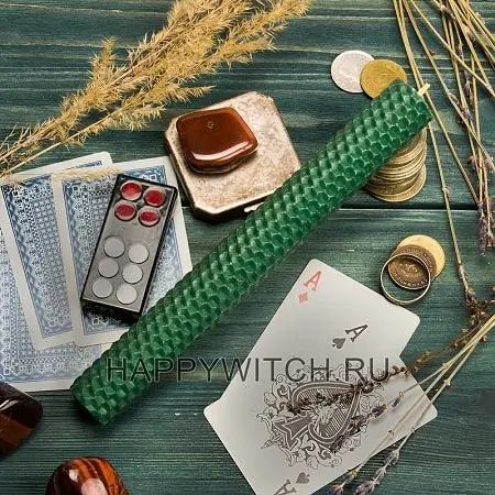 Как сделать маканую свечу из вощины