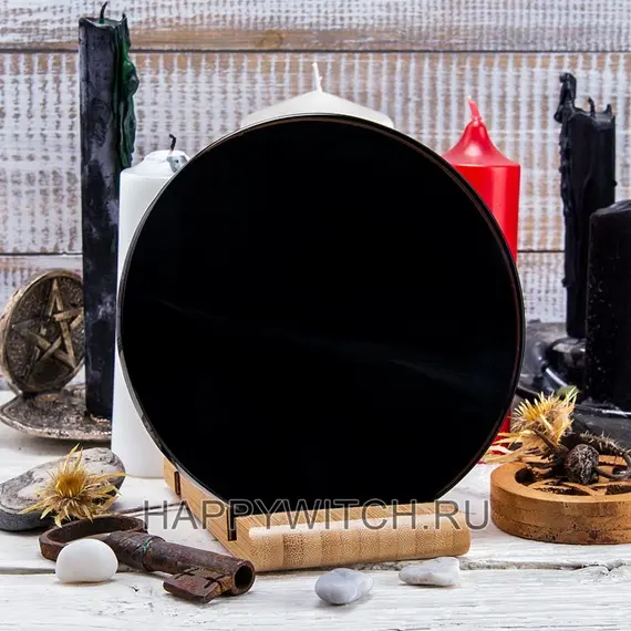 Зеркало из черного обсидиана