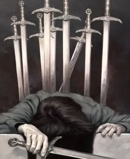 Значение карты Таро «10 Мечей» при гадании на здоровье