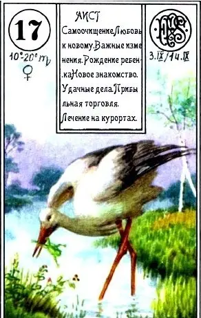 «Аист» (дама червей)