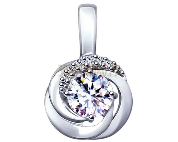 Подвеска с фианитом