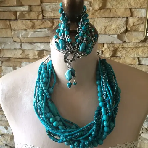 Бижутерия из бирюзы