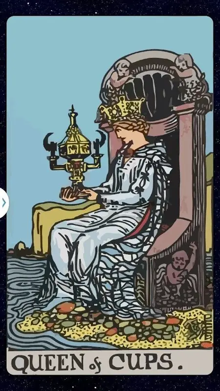 «Королева Кубков» Таро