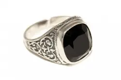 Перстень с агатом 