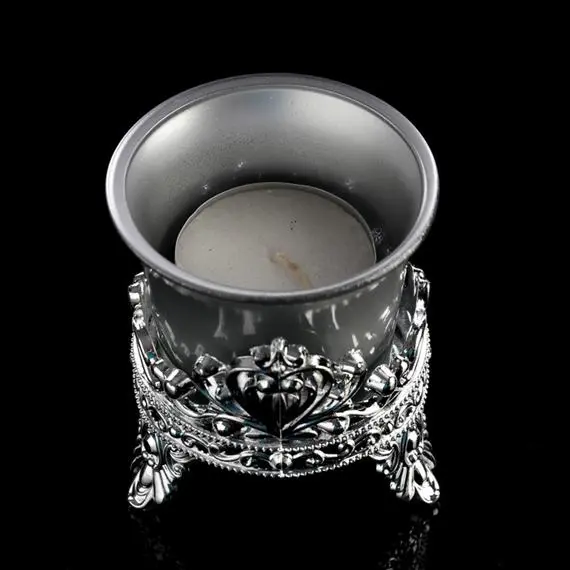 Серебряные подсвечники