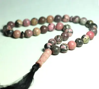 Четки из натуральных камней_родонит Четки из натуральных камней_родонит