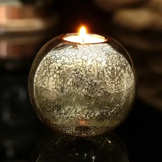 Стеклянные подсвечники