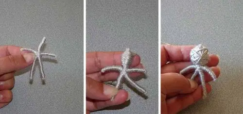 Изготовление куклы Вуду из бечевки