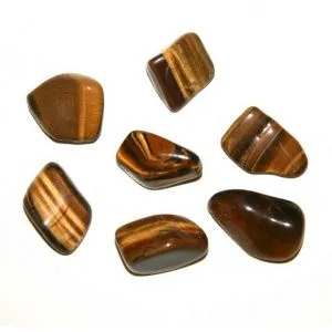 Тигровый глаз, галтовка 0,5-2 см (ок. 20 г), 1 шт.